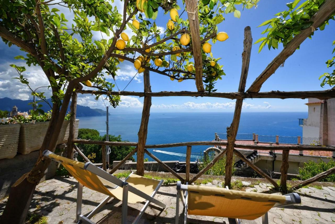 Villa Dama Di Cuori Conca dei Marini Exterior foto