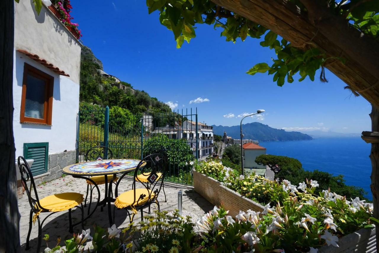 Villa Dama Di Cuori Conca dei Marini Exterior foto